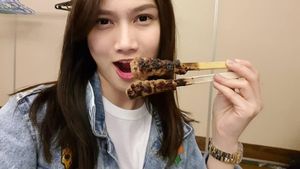 Begini Gaya Makan Si Cantik Melody, Mantan Personel JKT 48