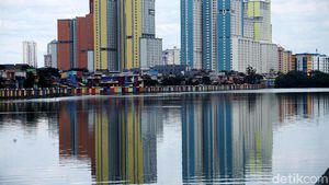 Cantiknya Kampung Warna-warni Danau Sunter