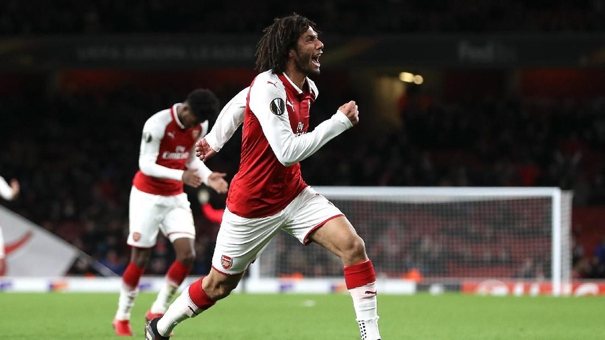 Mayat ditemukan di rumah gelandang Arsenal, Mohamed Elneny. (Foto: Matthew Lewis/Getty Images)