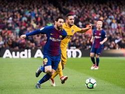 Setiap Kali Berhadapan, Koke Cuma Bisa Berharap Messi Sedang Jalani Hari Buruk