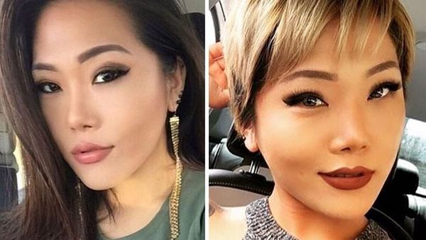 10 Penampilan Wanita yang Jadi Beda Banget Setelah Potong Rambut Drastis