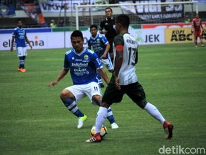 Persib Diimbangi PS Tira di Injury Time karena Konsentrasi Kendur