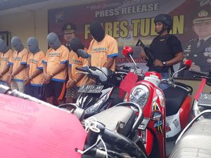 Selama Sepekan, 7 Pelaku Kejahatan Diamankan di Tuban