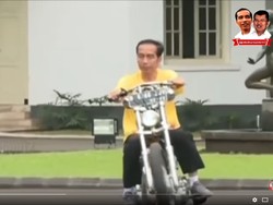 Pak Jokowi Naik Chopper Kok Nggak Pakai Helm?