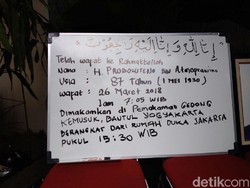 Probosutedjo Akan Dimakamkan di Tanah Kelahirannya di Kemusuk