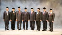 Potret Ke-8 Pimpinan MPR