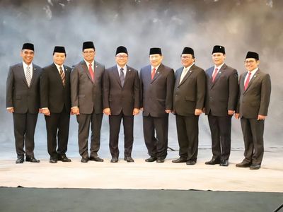Potret Ke-8 Pimpinan MPR