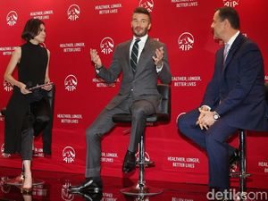 Hidup Sehat ala David Beckham di Mata Iko Uwais