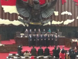 Sah! Basarah, Cak Imin, dan Muzani Resmi Jadi Pimpinan MPR