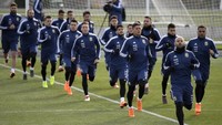 Timnas Argentina berlatih di Valdebebas mulai Sabtu (24/3) sampai Selasa (27/3). Foto: AFP PHOTO / GABRIEL BOUYS