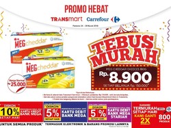 Tebus Murah Keju di Awal Minggu Transmart Carrefour