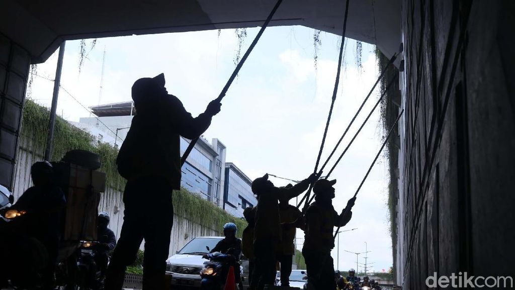 Underpass Jalan Angkasa Dipercantik Underpass Jalan Angkasa Dipercantik