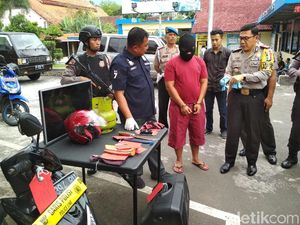 Begal Motor Gentayangan Incar Pasangan Kekasih di Blitar