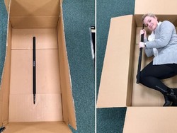 Bikin Kaget! Kardus Pembungkus Barang Ini Jauh Lebih Besar dari Isinya