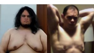 Pantang Menyerah, Pria Gemuk Ini Pangkas Bobot 86 Kg dan Jadi Berotot