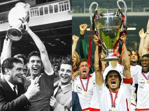 Foto: Ayah dan Anak di Lapangan Hijau