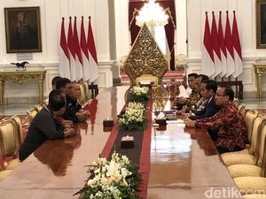 Foto: Driver Ojol Masuk Istana