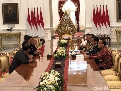 Foto: Driver Ojol Masuk Istana