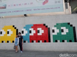 Karya Interaktif Seniman Prancis dan Korea Invasi Harbour City