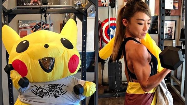 Di Balik Pikachu yang Imut, Siapa Sangka Ada Sosok Wanita Kekar