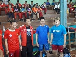 Motivasi Atlet Muda di SKO Ragunan, Menpora Ajak Kevin/Marcus