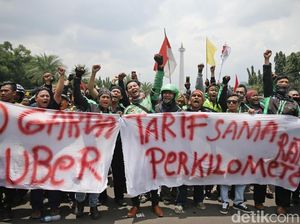 Driver Ojek Online Tuntut Tarif Naik 100%
