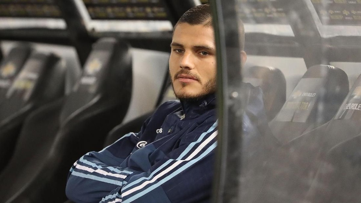 Mauro Icardi masih belum pasti masuk skuat Argentina di Piala Dunia 2018 (Foto: Robert Cianflone/Getty Image)
