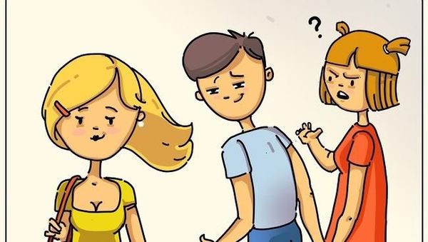 13 Ilustrasi Kebiasaan Pria yang Susah Dimengerti Wanita, Bikin Jengkel