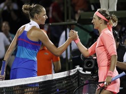 Kalahkan Pliskova, Azarenka Melangkah ke Semifinal