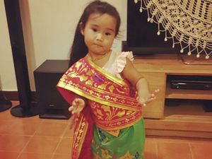 Kenalan dengan Kina, si Imut Putri Happy Salma yang Menggemaskan