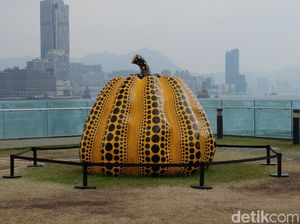 Pumpkin Yayoi Kusama hingga Bongkahan Emas di Harbour Arts Sculpture Park Pumpkin Yayoi Kusama hingga Bongkahan Emas di Harbour Arts Sculpture Park