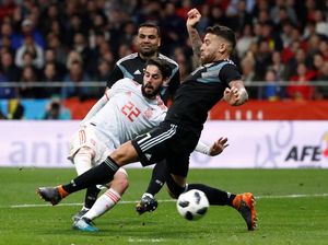 Spanyol Tampil Fantastis atas Argentina yang Top