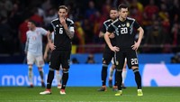 Kekalahan 1-6 dari Spanyol dianggap pelatih Jorge Sampaoli bak sebuah tamparan untuk Argentina. (Foto: David Ramos/Getty Images)