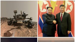 Riuh Dunia dalam Gambar: Jepretan Curiosity, Kunjungan Kim Jong Un