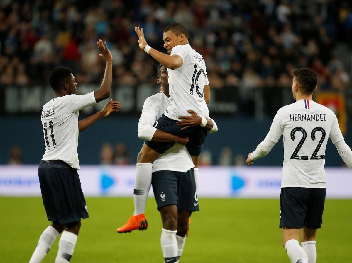 Pemain timnas Prancis, Kylian Mbappe. (Foto: Anton Vaganov/Reuters)