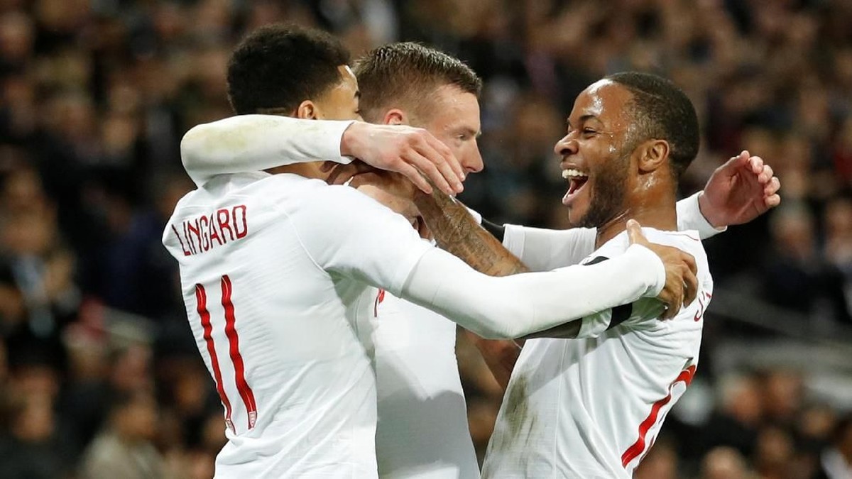Jesse Lingard sudah menyiapkan perayaan khusus andai dia mencetak gol di final Piala Dunia 2018 (Reuters/Carl Recine)