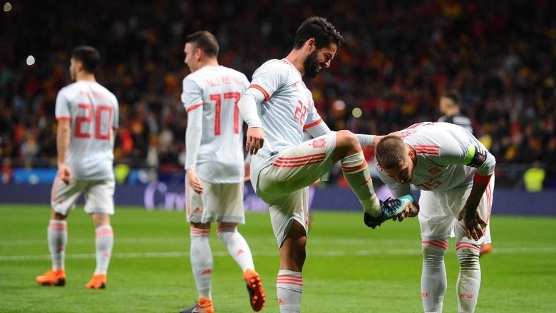 Spanyol Diminta Tak Besar Kepala Usai Bantai Argentina Spanyol Diminta Tak Besar Kepala Usai Bantai Argentina