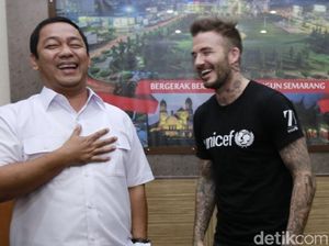 Beckham Bilang Udara Kota Semarang Lebih Baik daripada London