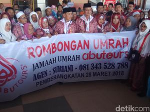 Tambah Duit Jutaan, 300 Orang Berangkat Umrah Abu Tours Tambah Duit Jutaan, 300 Orang Berangkat Umrah Abu Tours