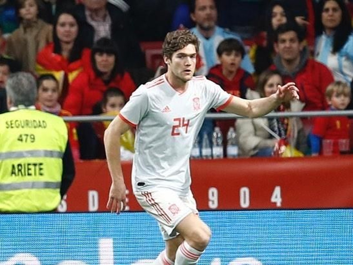 Marcos Alonso debut di timnas Spanyol (Instagram @marcosalonso28)