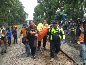 Kembali, Perlintasan Rel Ahmad Yani Surabaya Makan Korban
