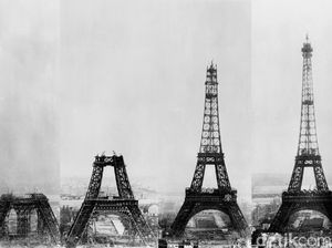 Melihat Proses Pembangunan Menara Eiffel