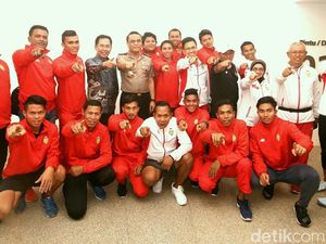 CdM Asian Games Tinjau Pelatnas Polo Air dan Atletik