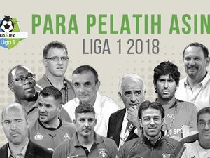 Ramai Pelatih Impor di Liga 1 2018