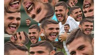 Performa Higuain lawan Spanyol diyakini membuat Mauro Icardi tertawa-tawa. Icardi, yang bermain untuk Inter Milan, tidak dipanggil untuk memperkuat timnas Argentina. (Foto: Internet)