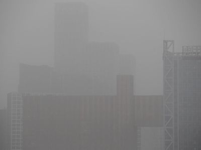 Foto: Debu Mengepung Beijing