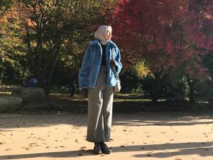 Foto di Yunani Dikritik, Laudya Cynthia Bella Merasa Masih Tutup Aurat