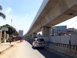 Hampir Tersambung, Begini Penampakan Terkini Proyek LRT Jakarta