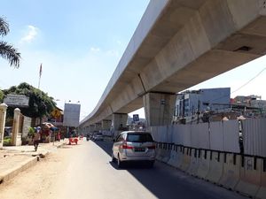 Hampir Tersambung, Begini Penampakan Terkini Proyek LRT Jakarta Hampir Tersambung, Begini Penampakan Terkini Proyek LRT Jakarta