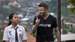 Senyum Beckham di Tengah Anak-Anak Indonesia
